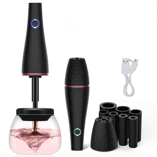 Portable Electric Makeup Brush Cleaner Machine Automatic For Makeup Enthusiasts & Professionals