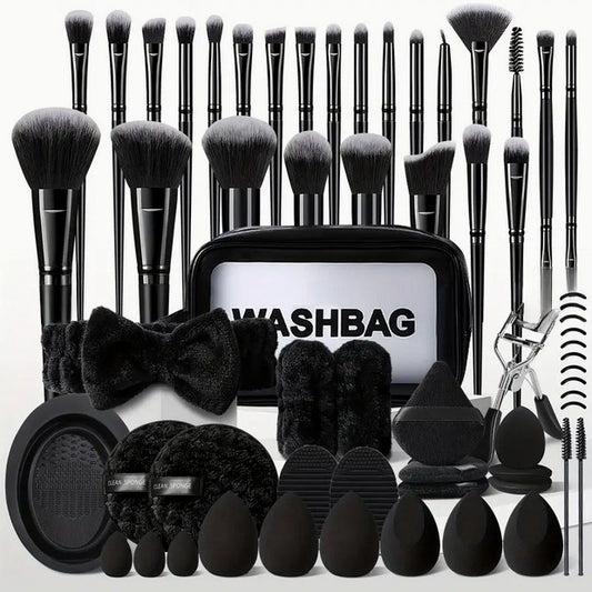 56 Piece Makeup Tool Set, Makeup Brush Set, Makeup Brush Eye, Shadow Brush