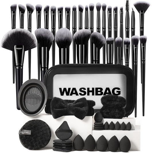 56 PCS Makeup Tool Set, Makeup Brush Set, Makeup Brush Eye, Shadow Brush